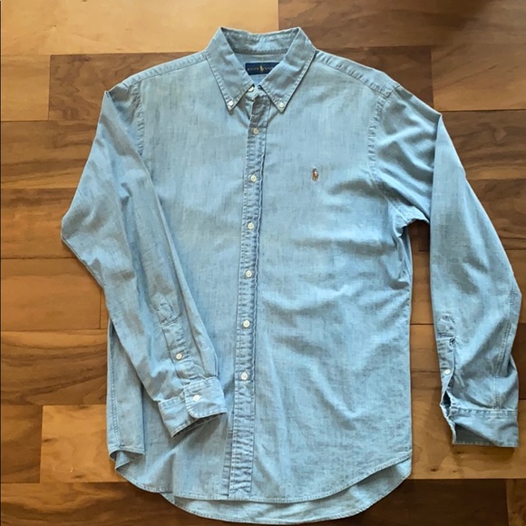 Ralph Lauren Other - Ralph Lauren Button Down Washed Denim - Size L